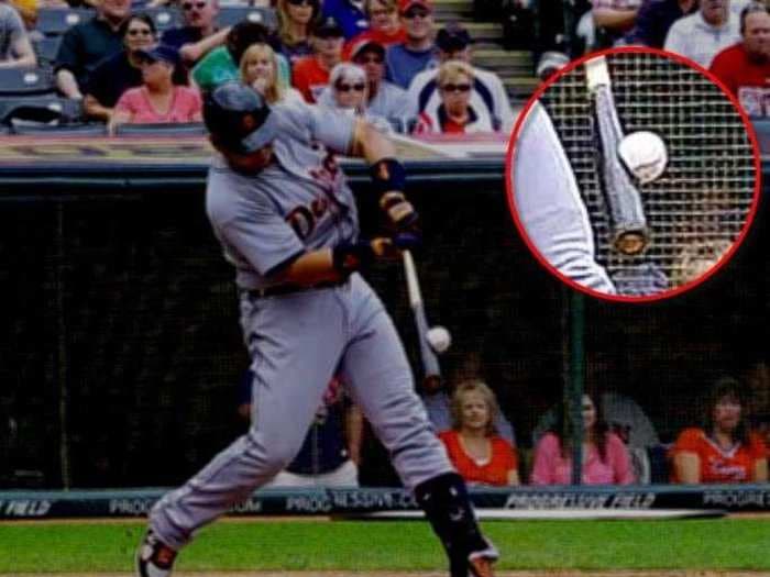 GIF Shows What Happens To A Baseball During A Miguel Cabrera Home Run Swing