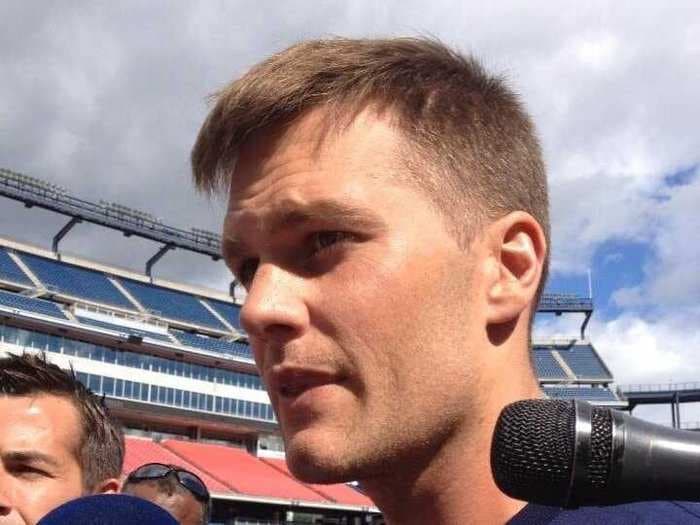 What Tom Brady's New Hairdo Looks Like Without Hair Gel