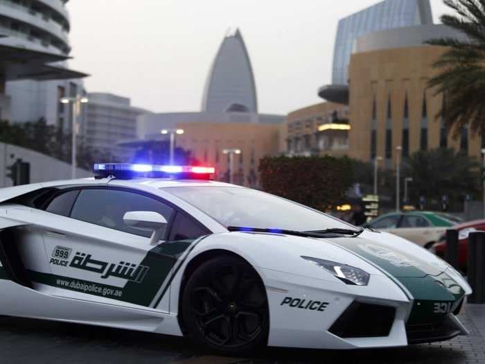 The Ridiculous Supercars Of The Dubai Police Force