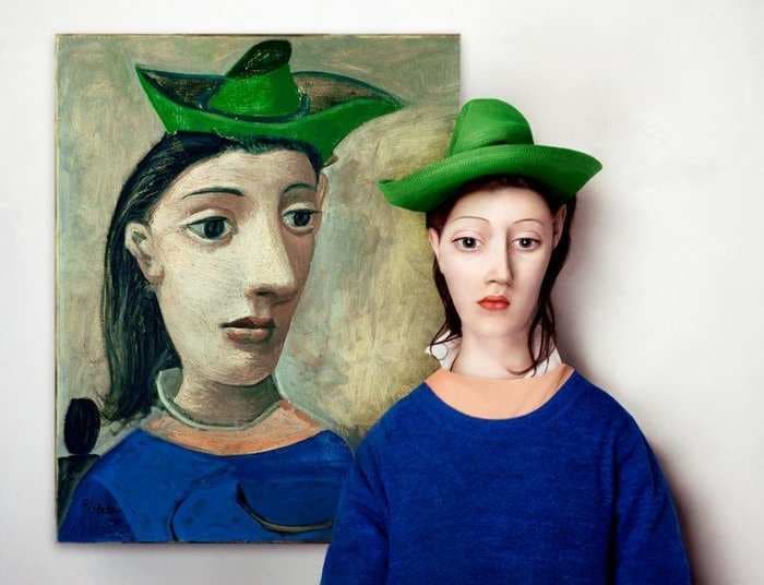 What The Figures In Abstract Paintings Would Look Like In Real Life