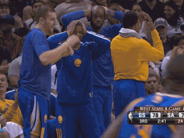 The 15 Best GIFs Of NBA Benches Losing Their Minds In Celebration
