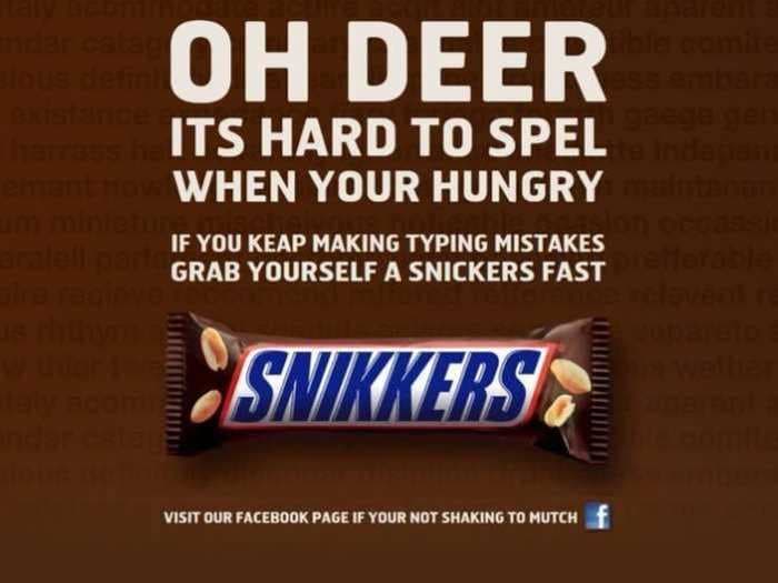 Here's Why Snickers Purposely Misspelled Its Name For A New Ad Campaign
