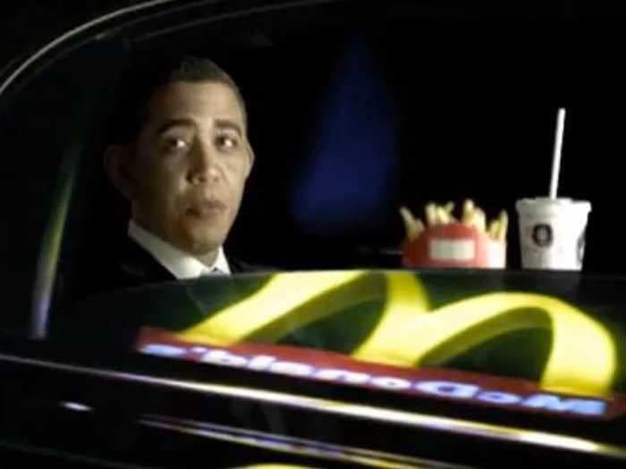 'Obama' Says 'God Bless Israel' In New McDonald's Ad