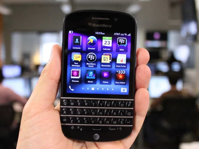 Photos Of The Newest BlackBerry With A Keyboard, The Q10