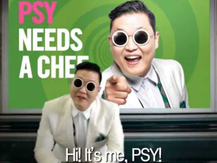 Psy Is Advertising For A Chef To Cook For Him On His World Tour