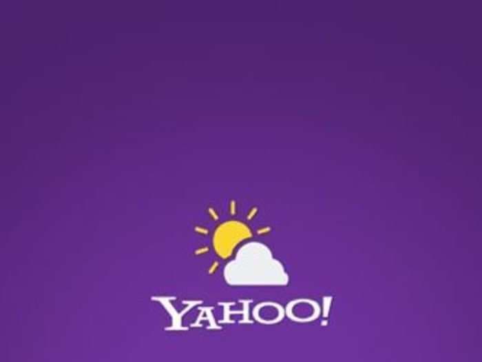 Yahoo's Slick New Weather App Is A Smart Way To Get People Using More Yahoo Apps