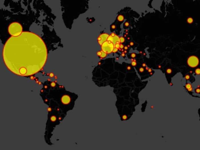 See A Map Of All The McDonald's In The World 