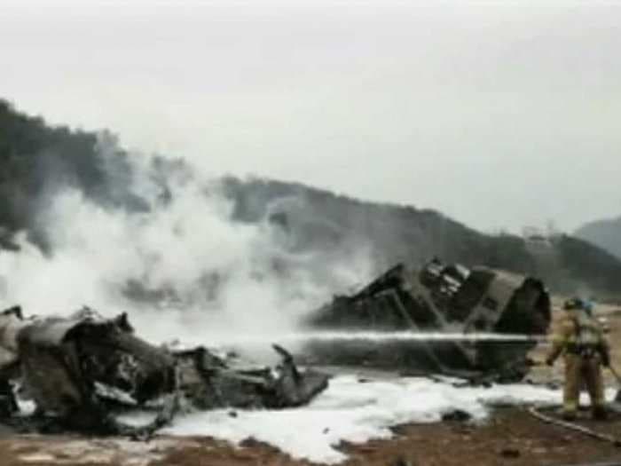 A US Marine Helicopter Has Crashed In South Korea