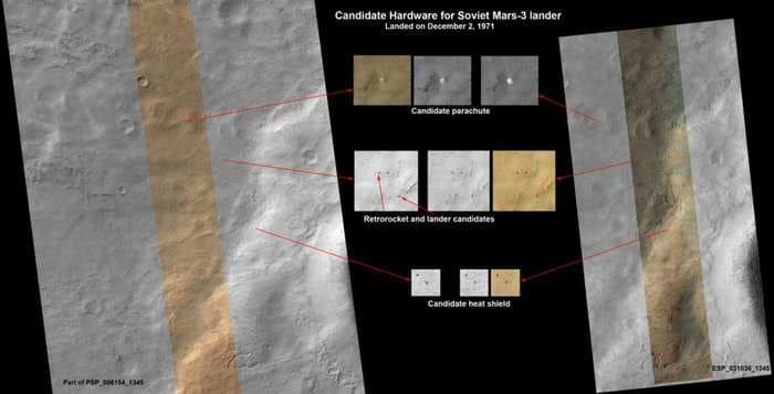 New Mars Photos May Show Russian Lander That Disappeared In 1971