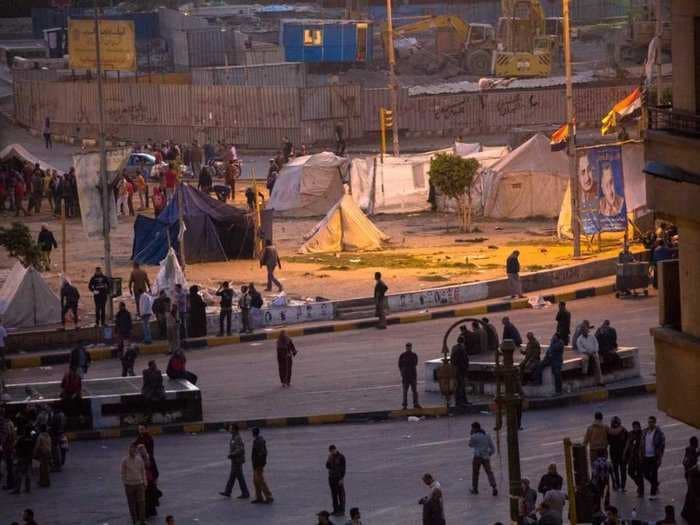 I Witnessed A Brutal Beating From A Hotel Overlooking Cairo's Tahrir Square