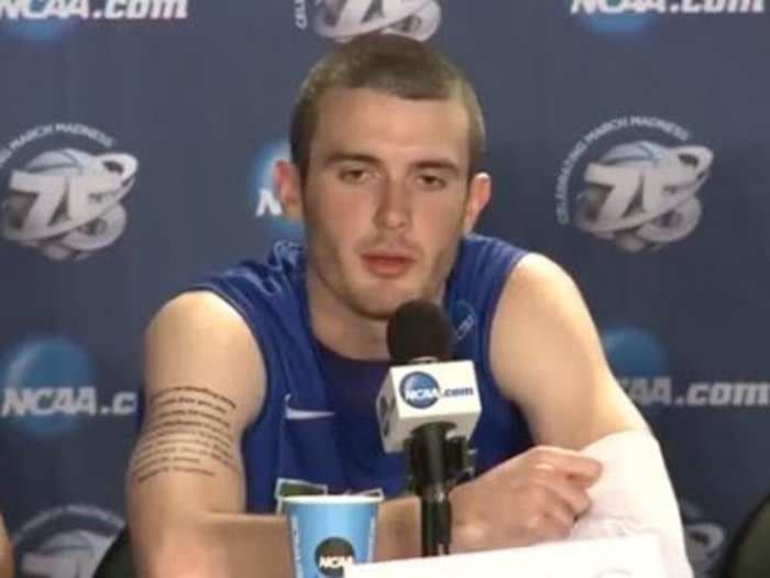 A Florida Gulf Coast Player Received A Standing Ovation In Class Today