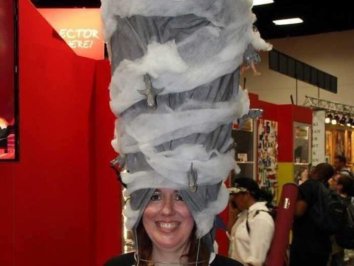 This 'Sharknado' Headpiece Was The Talk Of Comic-Con