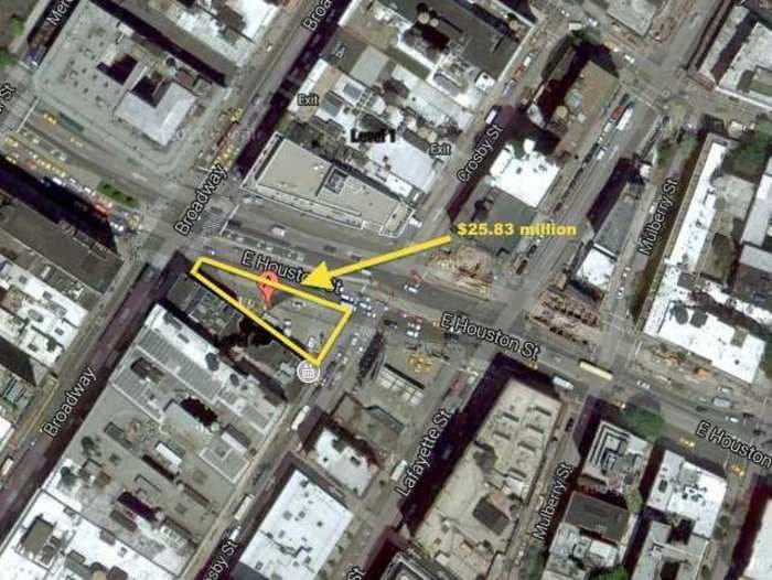 NYC's Transit System Sold A SoHo Parking Lot For $26 Million