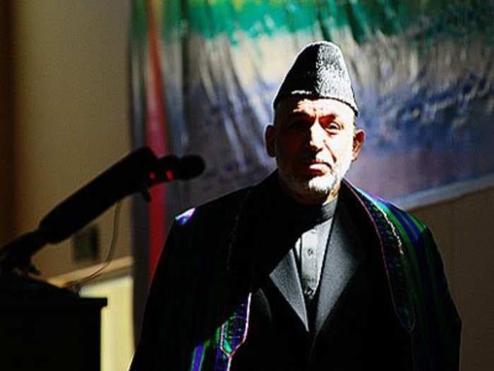 President Hamid Karzai Thinks The US Could Be Behind The Latest Taliban Bombings