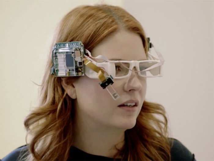 Here's A Picture Of An Early Google Glass Prototype