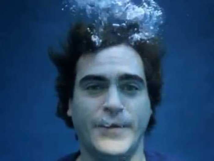 Watch Joaquin Phoenix Drowning In Protest Against Eating Fish