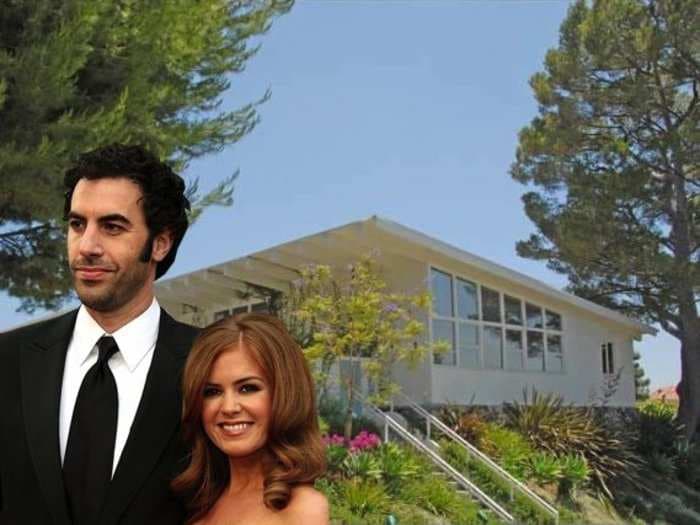 HOUSE OF THE DAY: Sacha Baron Cohen And Isla Fisher Are Selling Their Sweet Hollywood Hills Home