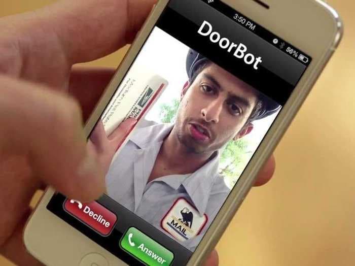 The DoorBot App Is A Virtual Doorbell