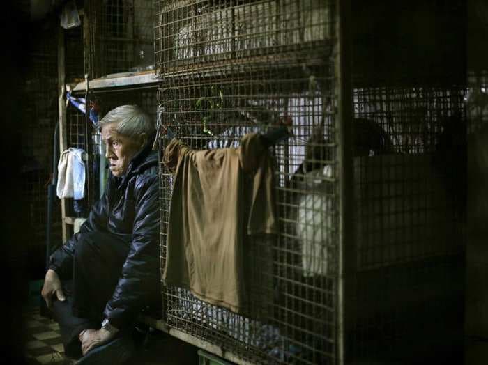 In Hong Kong, Rich Live In Mountain Mansions And Poor Live In Cages