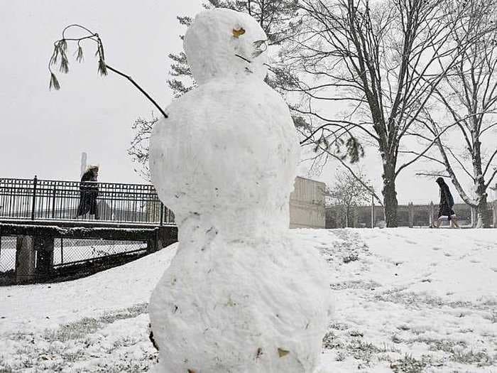 New York's Snow Will Be Perfect For Snowballs And Snowmen