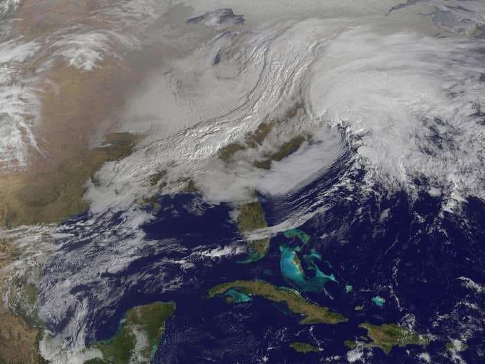 The Massive Winter Storm From Space 