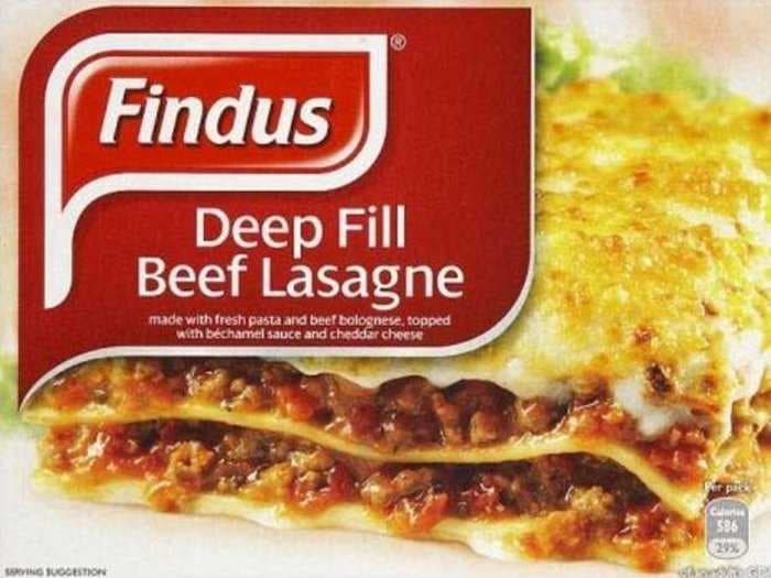 100% Horse Meat Found In UK Frozen Beef Lasagnas