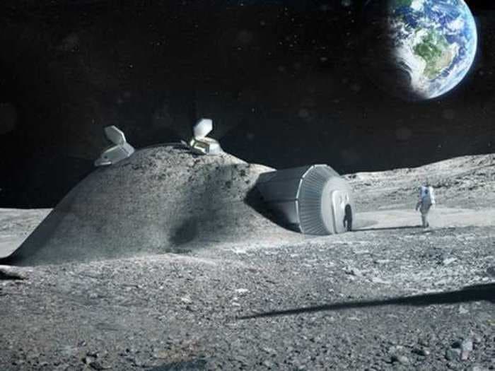  In The Future, Astronauts Could Print Out Their Moon Bases