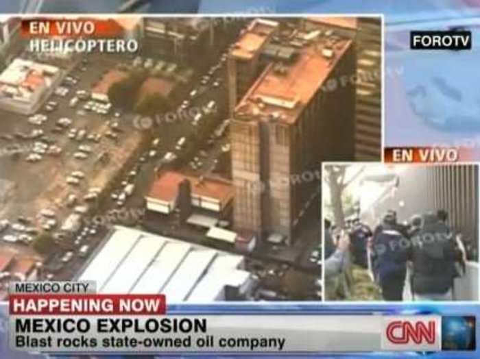 14 Dead And Dozens Injured After Explosion Rocks Headquarters Of Mexico's State Oil Company