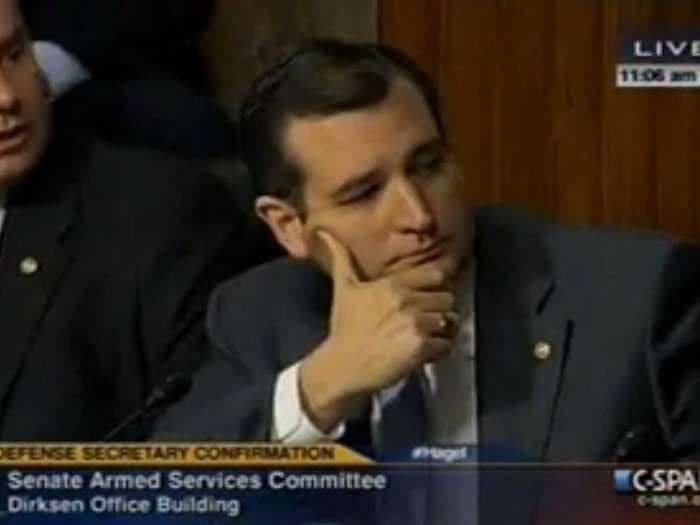 This Was The Moment When Chuck Hagel's Confirmation Hearing Went Totally Off The Rails