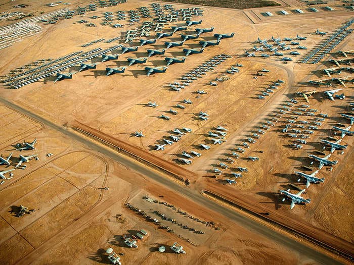 THE BONEYARD: Where Air Force Birds Go To Die