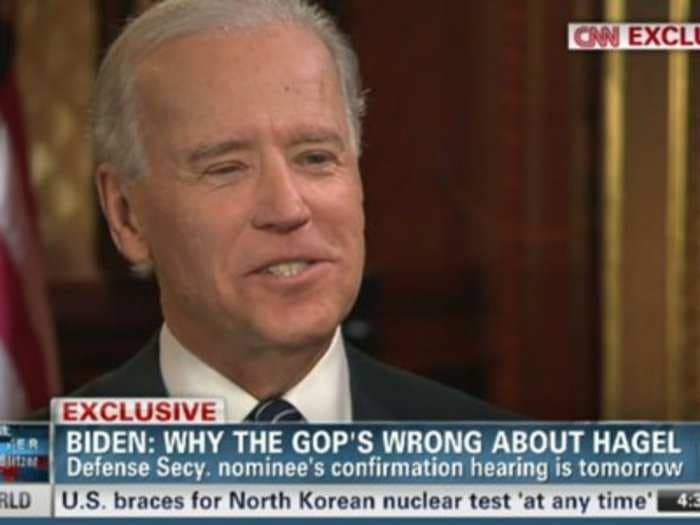 BIDEN: Where Have The Hagel Critics Been For Four Years?