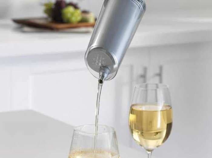 This Instant Wine Chiller Will Cool Whites Without Watering Them Down