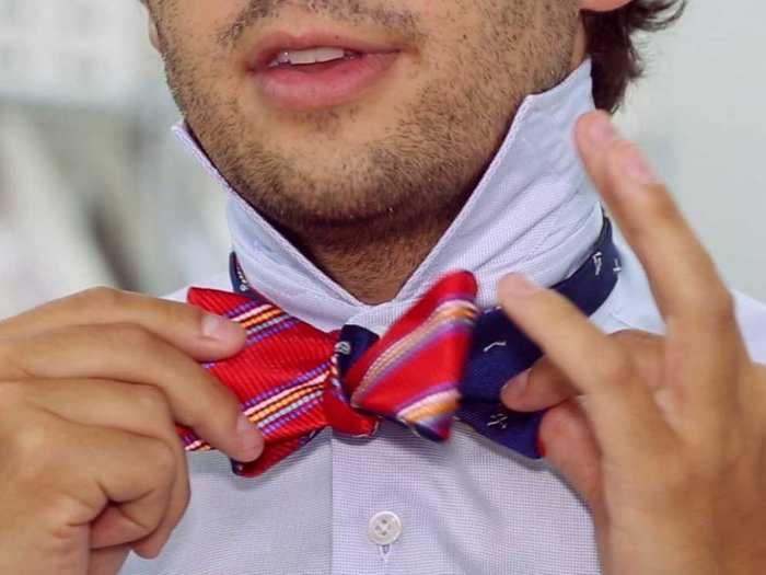 Bow Ties Are Back In Style - Here's How To Tie One