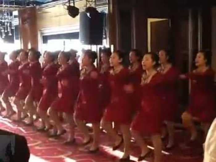 This Chinese Team Building Exercise Has To Be Seen To Be Believed