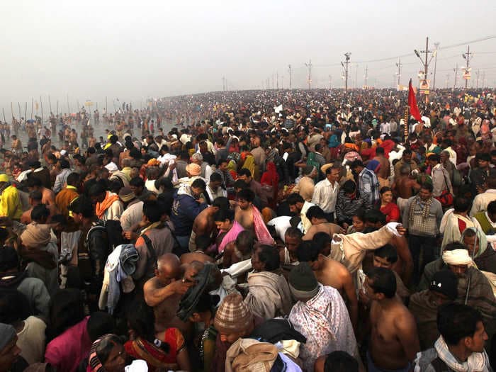 Incredible Photos Of The Hindu Festival Expected To Draw 100 Million Devotees