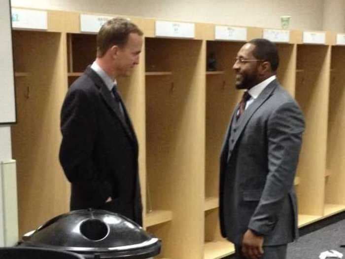 Peyton Manning Stayed At The Stadium For 90 Minutes So He Could Talk To Ray Lewis After The Epic Broncos-Ravens Game