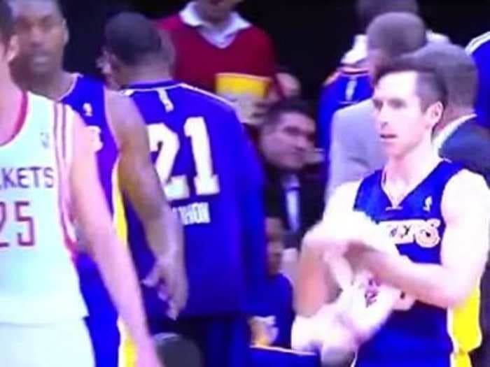 The Steve Nash Towel Is An Early Candidate For Most Disgusting Sports Highlight Of The Year
