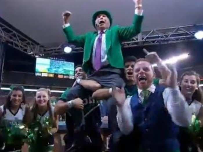 ESPN's Lee Corso Picked Notre Dame To Upset Alabama While Dressed As A Leprechaun