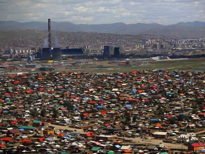 Photos Show The Stark Contrasts Of Mongolia's Economic Boom