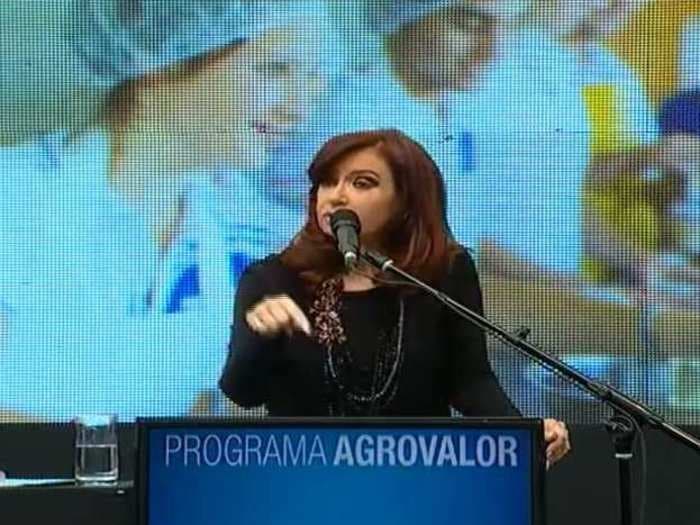 Cristina Fernandez de Kirchner Torched Wall Street 'Vultures' And Inflationists In One Of Her Most Intense Speeches Ever