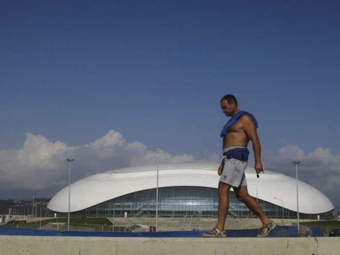 A Reminder That They're Holding The Winter Olympics In A Sub-Tropical Russian Resort Town