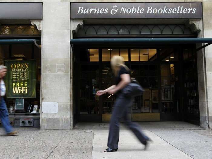 Barnes & Noble Lost $87 Million Last Quarter And The Stock Is Tanking Pre-Market