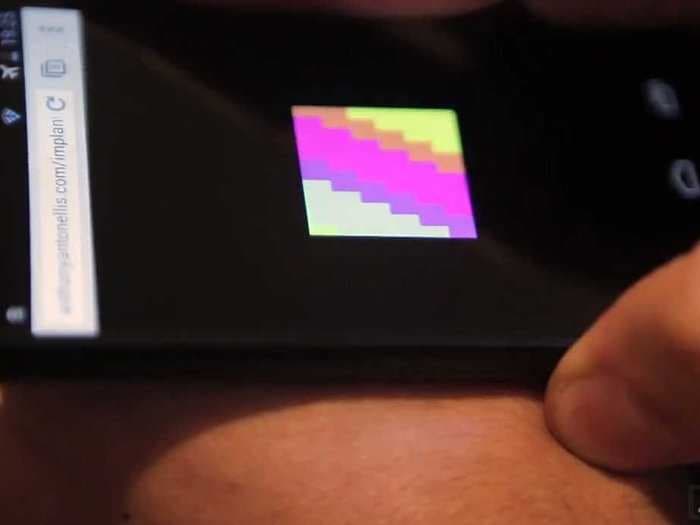 Check Out This Digital Tattoo That Can Only Be Seen With A Smartphone