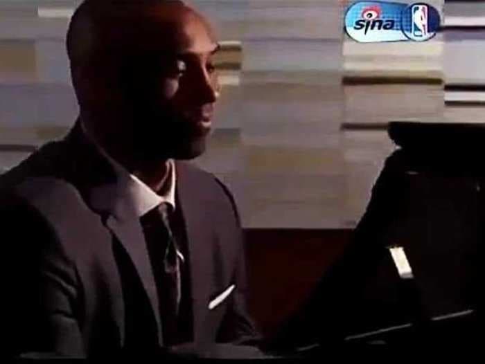 Watch Kobe Bryant Play 'Moonlight Sonata' In A Chinese Lenovo Ad