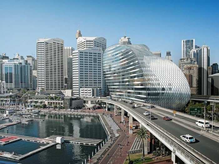 This Beautiful, Twisting Glass Building Could Be Google Australia's Next HQ