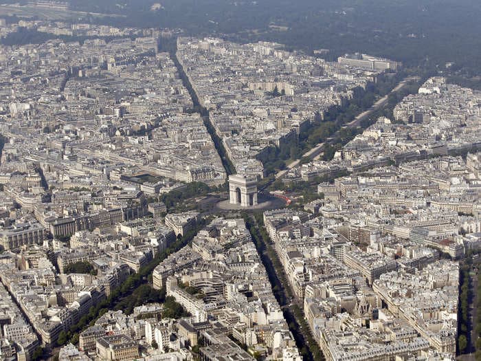 Take An Aerial Tour Of Paris's Most Iconic Landmarks