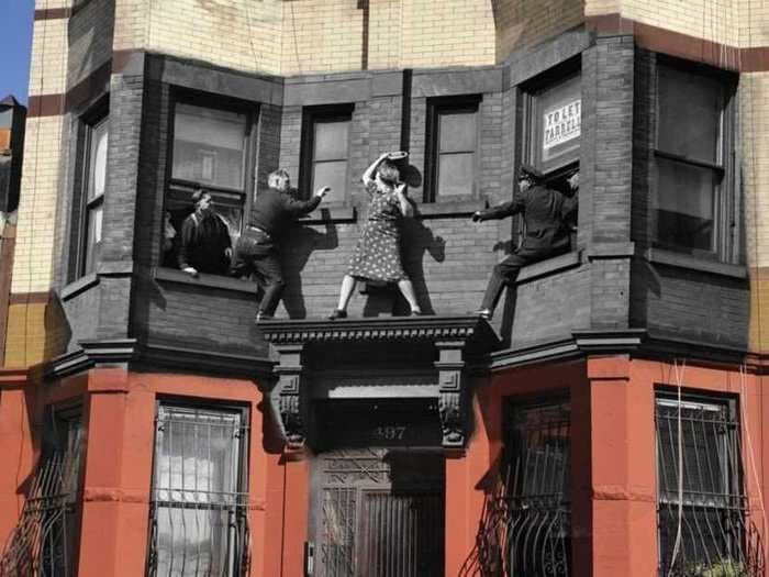 Stunning Composite Photos Show New York Crime Scenes Then And Now