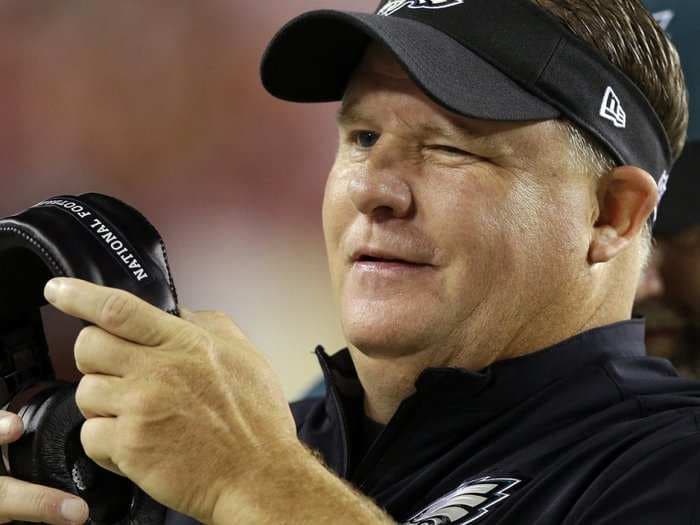 Eagles Coach Chip Kelly Admits That His Super-Fast Offense Backfired In The Final Minutes Yesterday