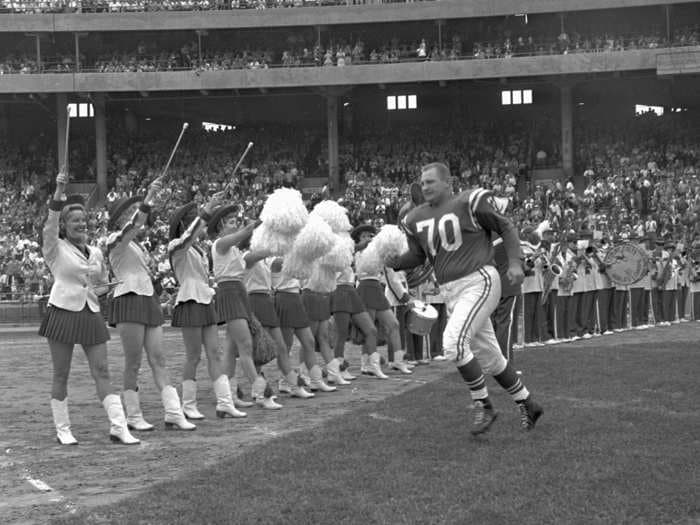 How NFL Cheerleader Uniforms Have Changed Through The Decades