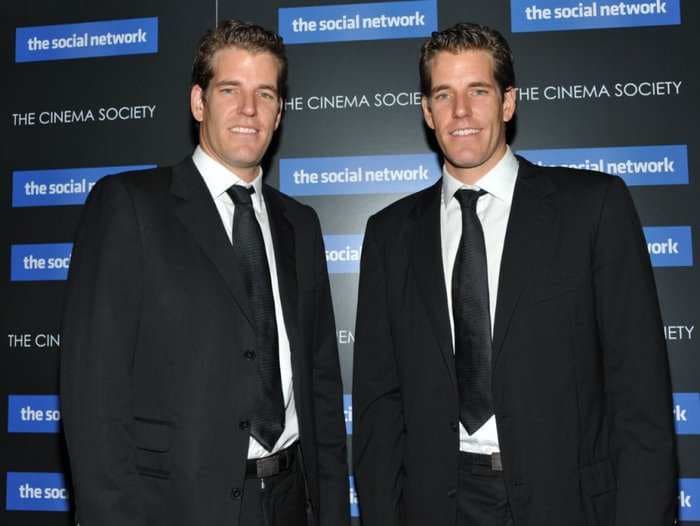 The Winklevoss Twins Are Giving A Presentation On Bitcoin To A Room Full Of Investors Right Now